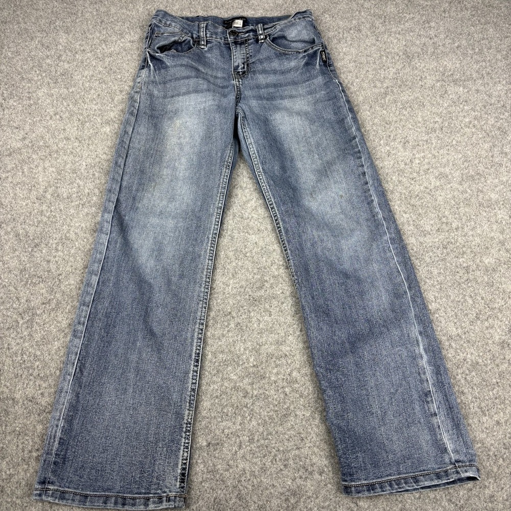 Silver Jeans Garret Boys 28x28 Medium Wash Straight Leg Denim Casual Stretch